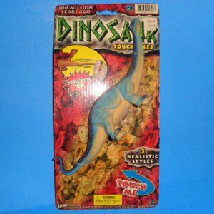 Dinosaur Touchables Stretch Toy By Ja-Ru 12" Long New On Card